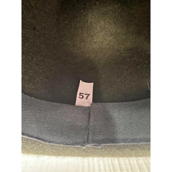 Vtg German Alpine Wool Hat Sz 57 (7 1/8) 8 Pins incl Hofbräuhaus + Feather Plume - Picture 12 of 16